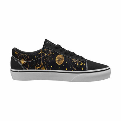 WOMEN'S Zodiac Constellation Star Canvas Lace-Up Y2K Shoes
