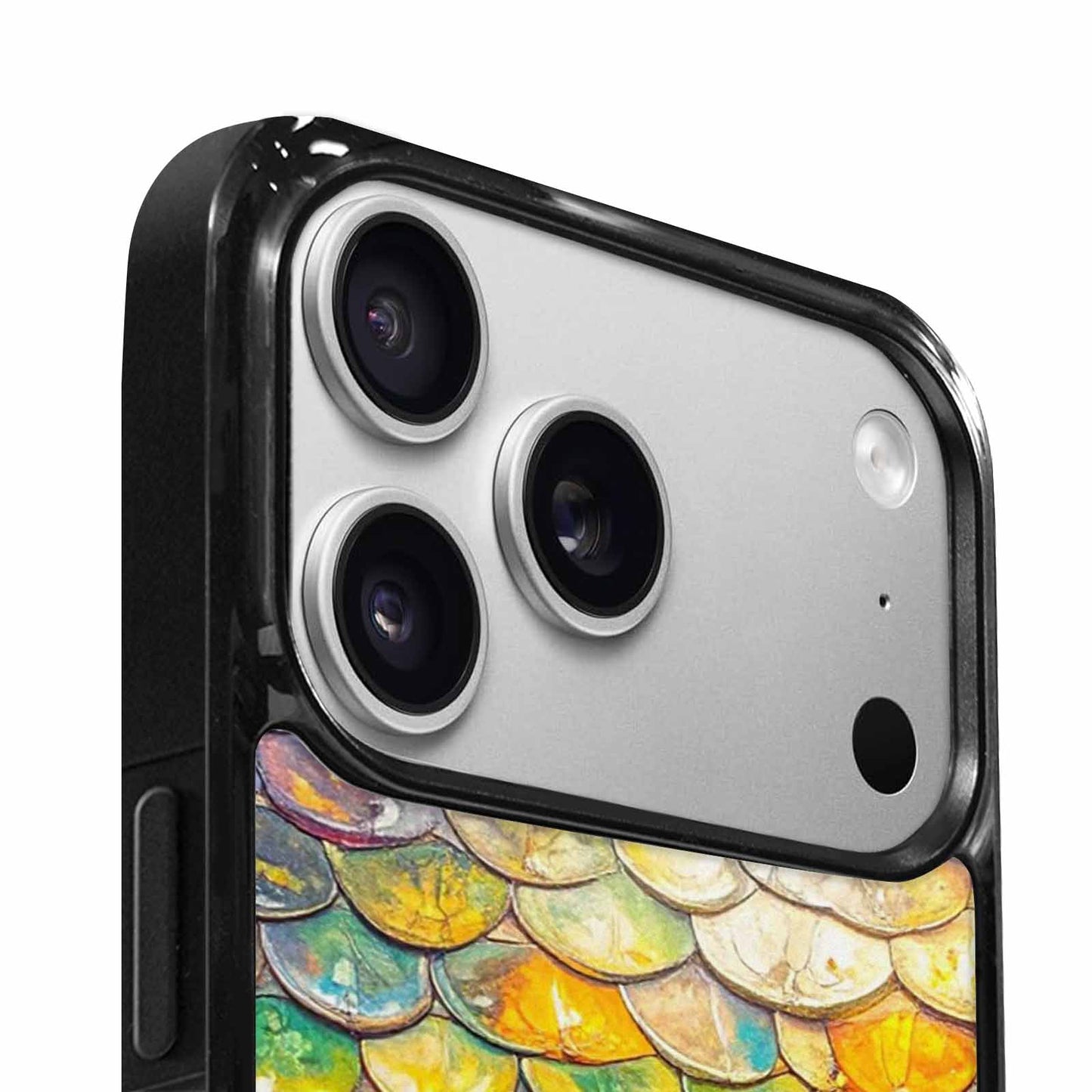 iPhone 17 Pro Case — Reptile Scale Full Color Vibrant Original, Custom Print Case Cover