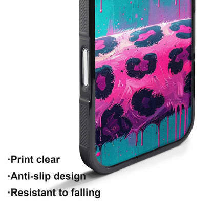 iPhone 17 Pro Max Case — Seamless Tileable Pattern Of Animal Print, Custom Print Case Cover