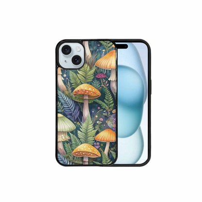 iPhone 15 Plus Case — Mushrooms Botanicalmushrooms P, Custom Print Case Cover