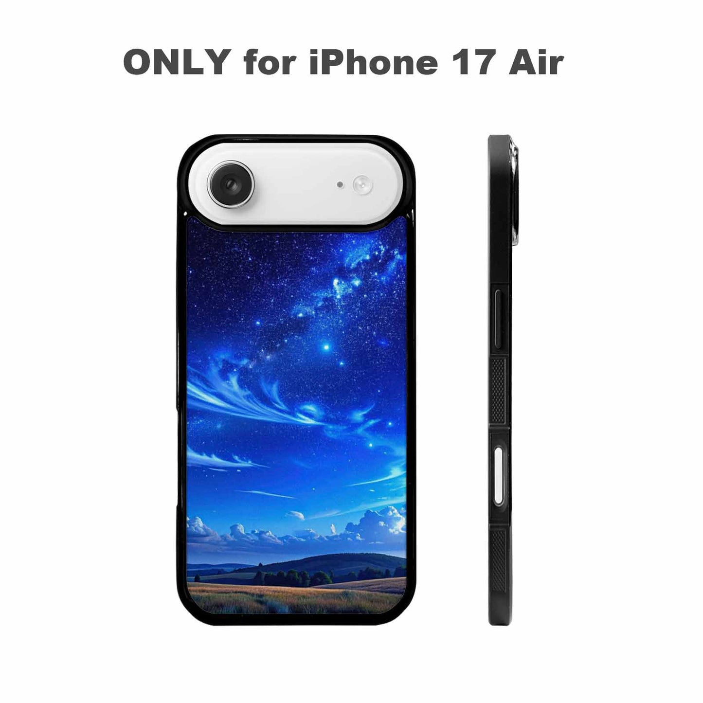 iPhone 17 Air Case — Van Gogh Starry Night Galaxy Space, Custom Printed Phone Case