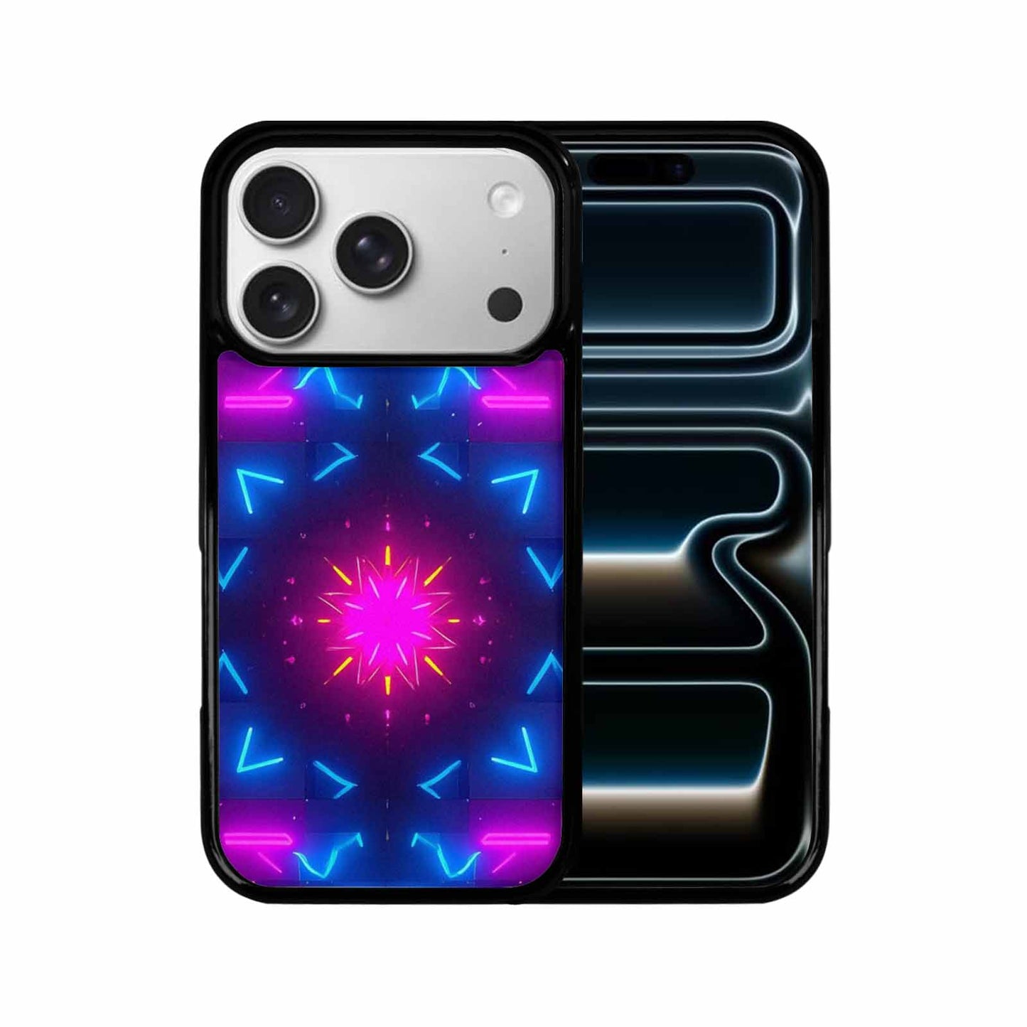 iPhone 17 Pro Case — Retro Motif Retro Motifs Pattern Retro, Custom Print Case Cover