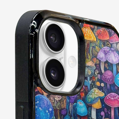 iPhone 16 Case — Mushrooms General Mushrooms Pa, Custom Printed Phone Case