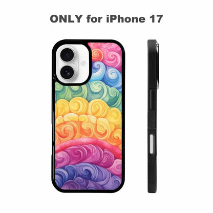 iPhone 17 Case — Tie Dye Swirls Tie Dye, Custom Phone Case