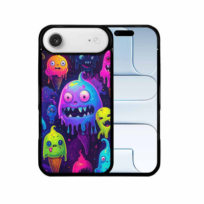 iPhone 17 Air Case — Ice Cream Monsters Neonmelting Pqu Original, Personalized Phone Case