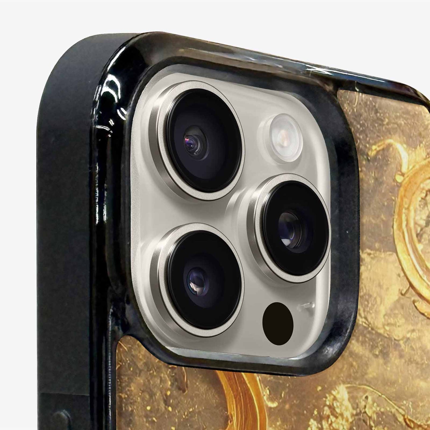 iPhone 16 Pro Max Case — Klimt Gold Leaf Artwork Pattern, Unique Phone Case Design