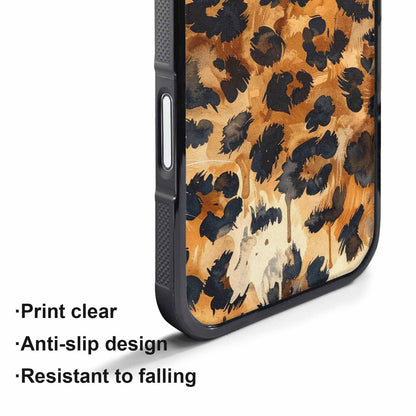 iPhone 17 Pro Max Case — Seamless Tileable Pattern Of Animal Print, Custom Print Case Cover