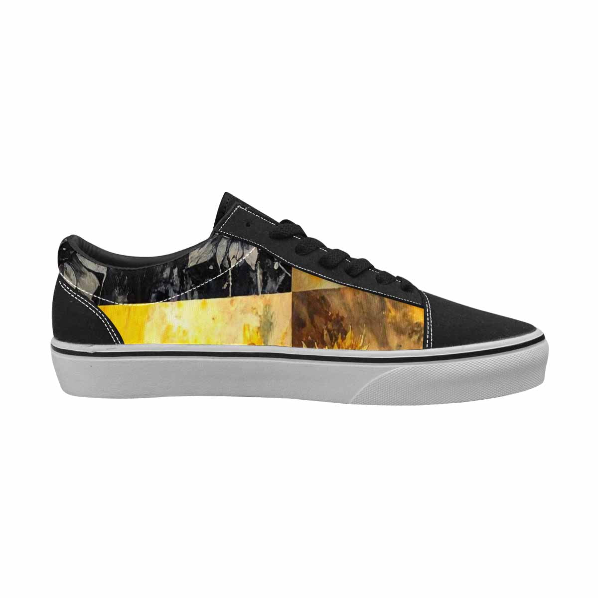 WOMEN'S Blend Melt Them Canvas Lace-Up Grunge Sneakers