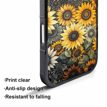iPhone 17 Pro Max Case — Blend Melt Them Together Floral, Personalized Phone Case