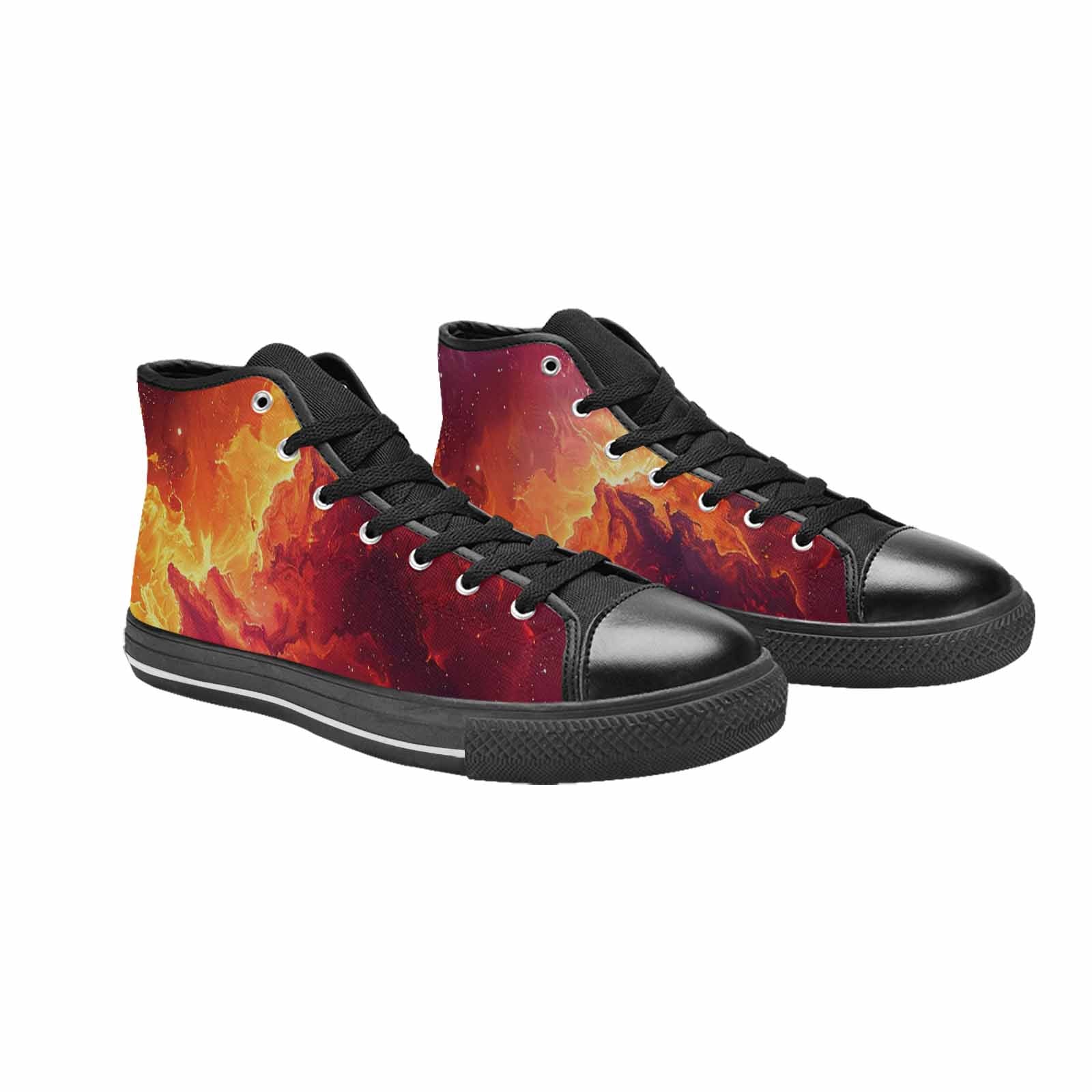 MEN'S Galaxy Art - High Top Canvas Dreamcore Sneakers