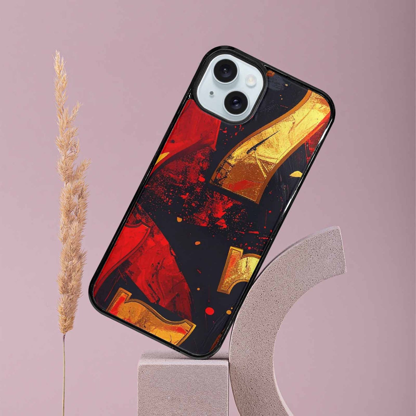 iPhone 15 Plus Case — Dice And Casino Pattern Seamless Repeat, Custom Art Phone Cover