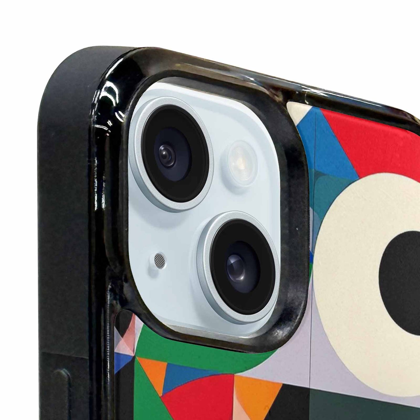 iPhone 15 Plus Case — 1960s Mod Cartoon Art Pattern, Original Design Phone Case