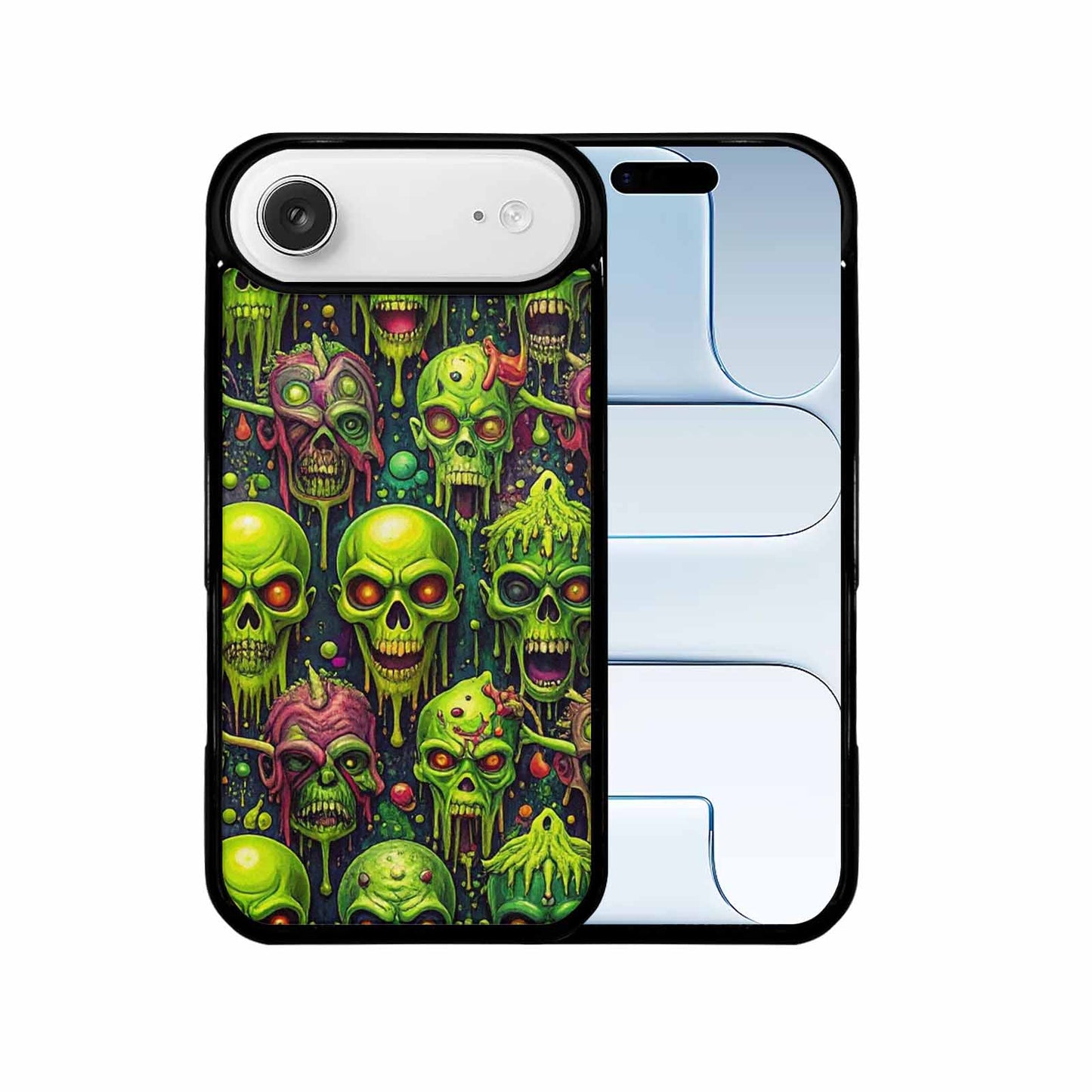 iPhone 17 Air Case — Toxic Radioactive Creature Pattern Hundreds Original, Custom Printed Phone Case