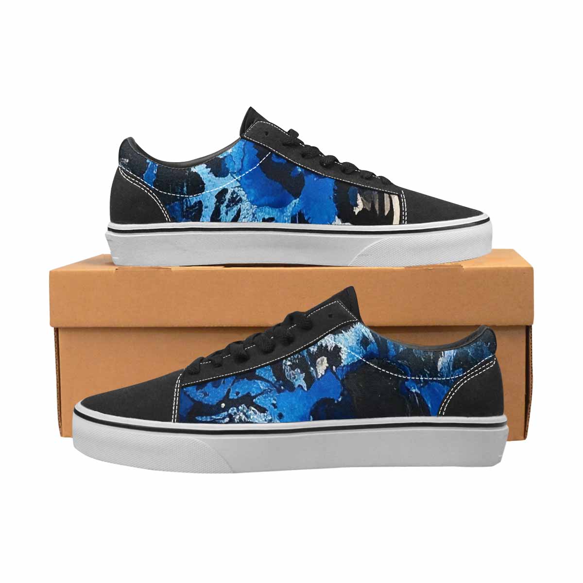 WOMEN'S Animal Print Lace-Up Canvas Cottagecore Sneakers