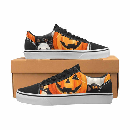 WOMEN'S Halloween Canvas Lace-Up Grunge Sneakers