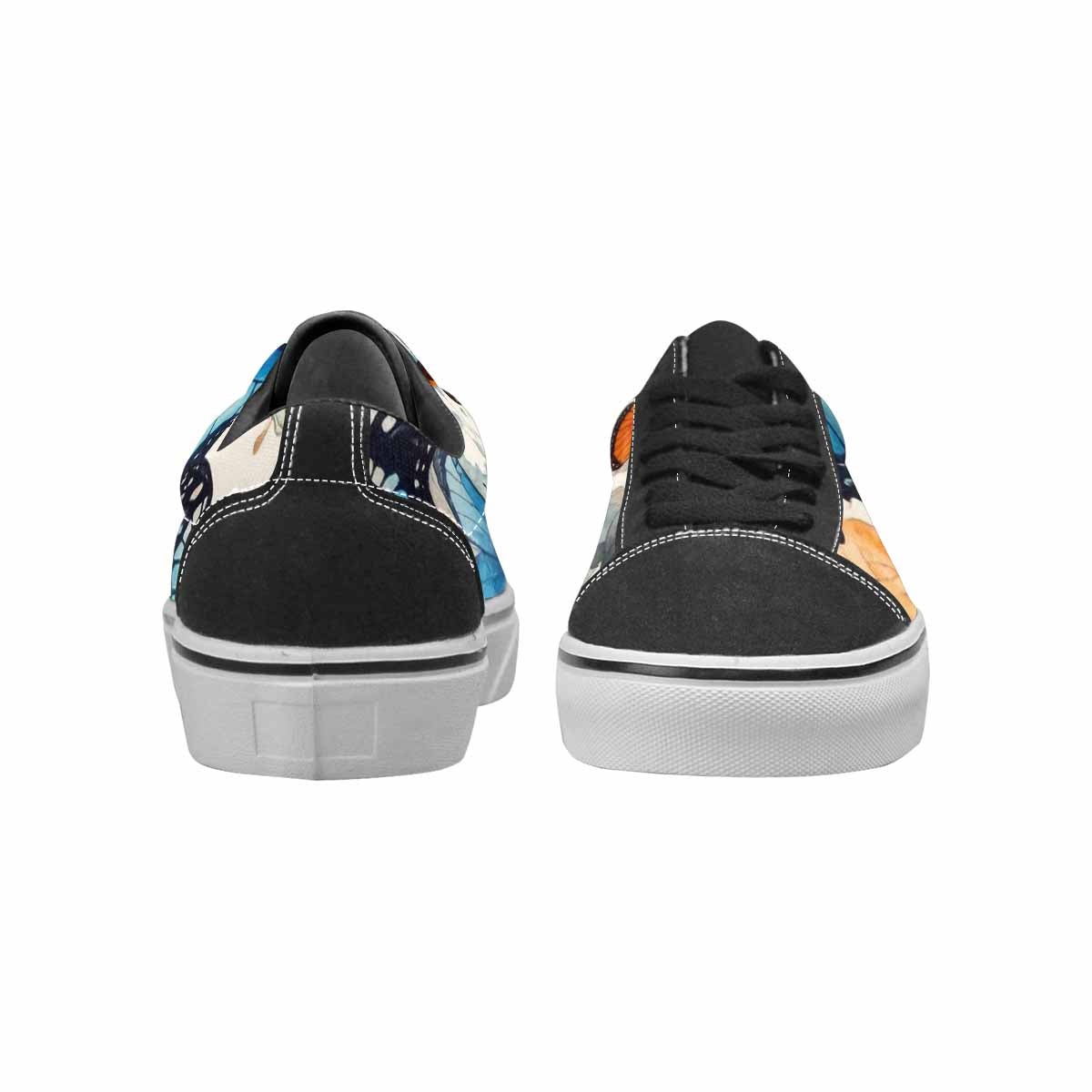 MEN'S Butterfly Wing Canvas Lace-Up Aesthetic Custom Sneakers