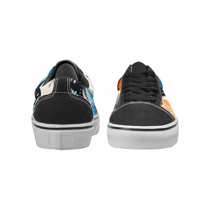 MEN'S Butterfly Wing Canvas Lace-Up Aesthetic Custom Sneakers
