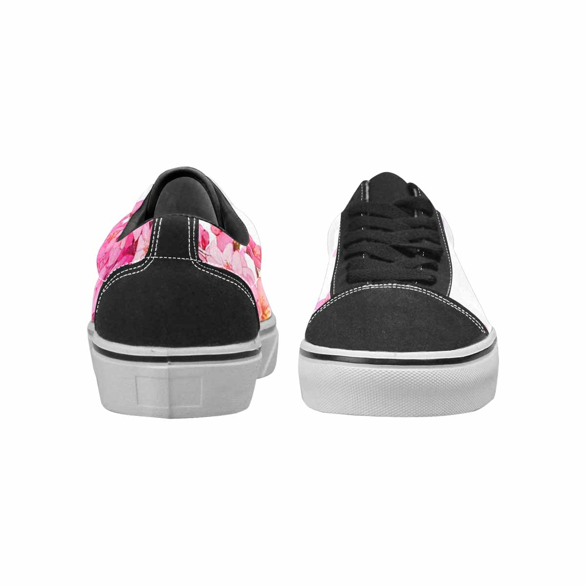 WOMEN'S Cherry Blossom Branch Cherry Lace-Up Canvas Y2K Custom Shoes
