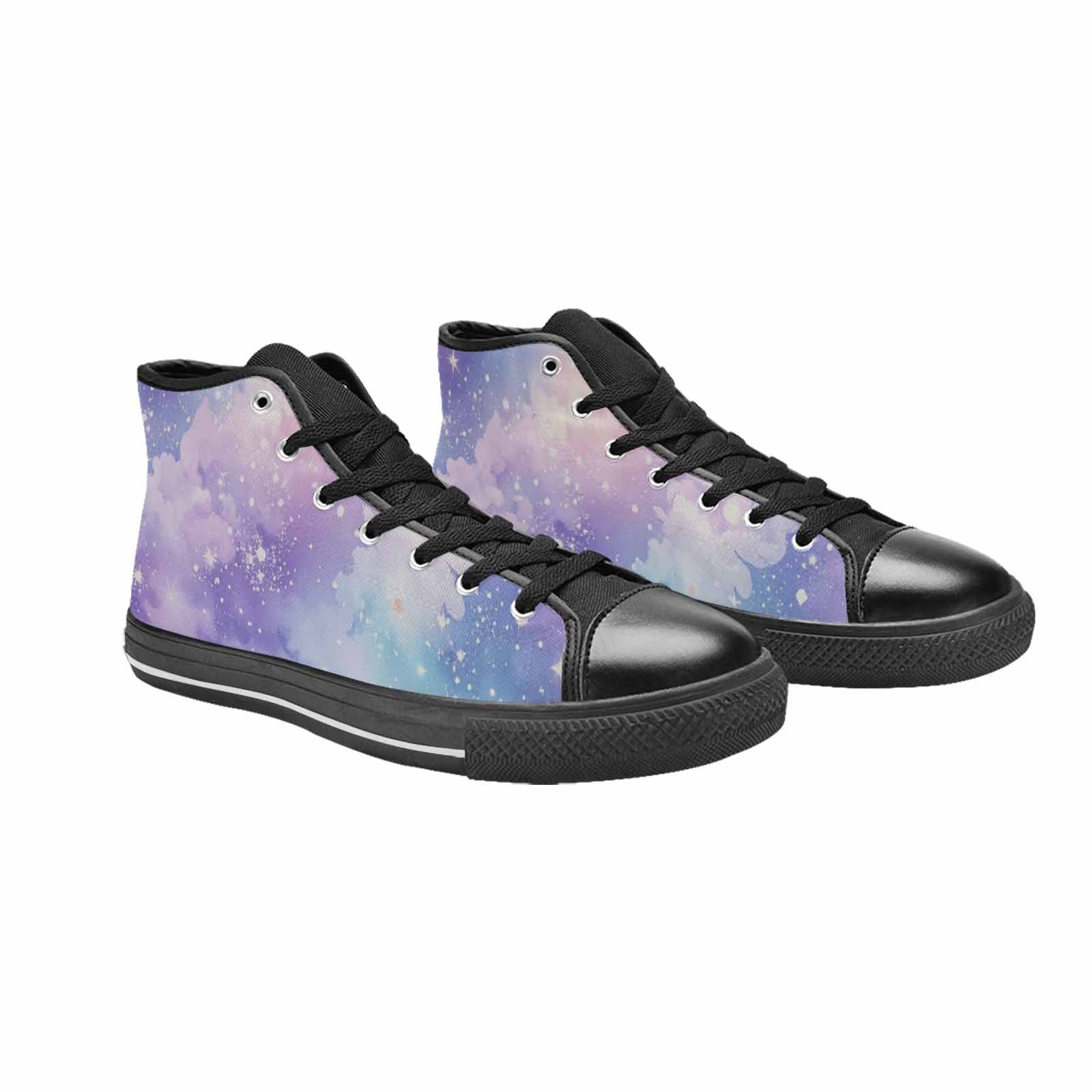 MEN'S Galaxy Art - High Top Canvas Vivid Sneakers