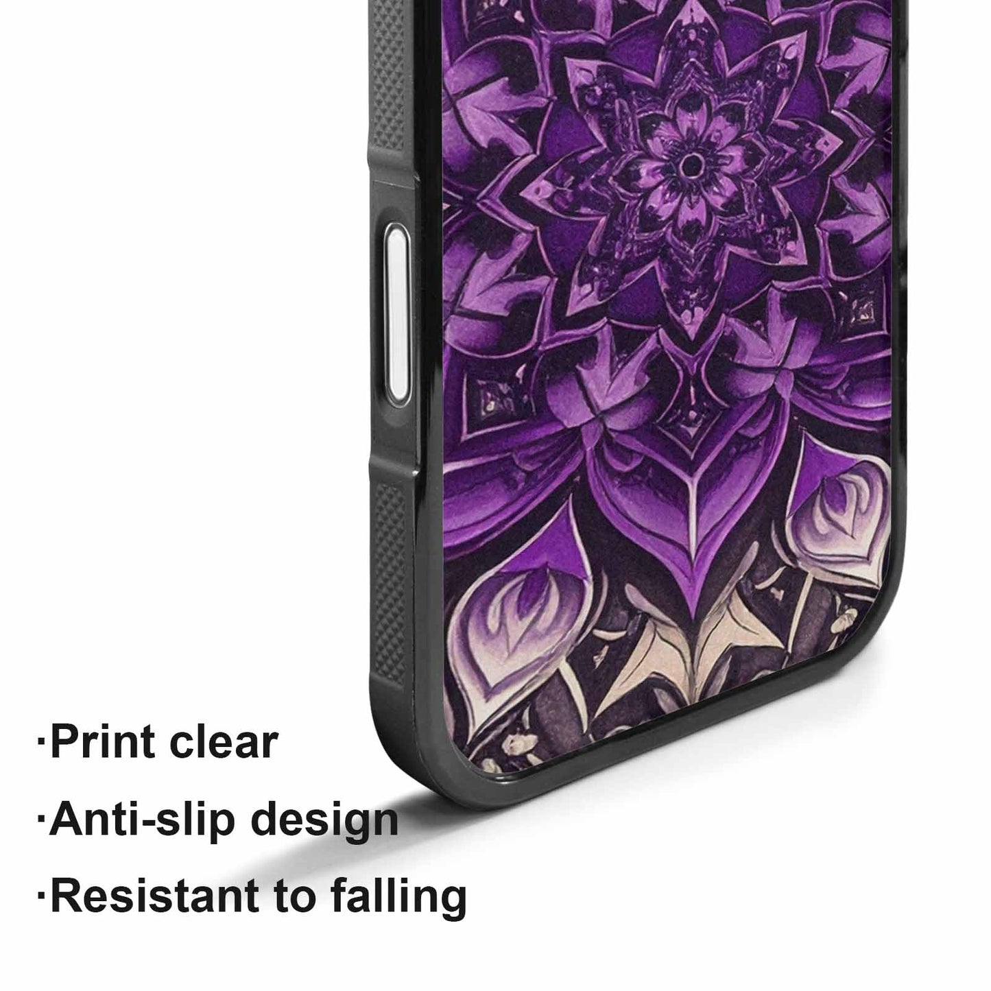 iPhone 17 Case — Small Mandala Pattern, Randomly Floral, Original Design Phone Case