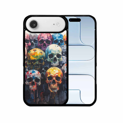 iPhone 17 Air Case — Skull Dark Art Gothic Print Gothic, Custom Printed Phone Case
