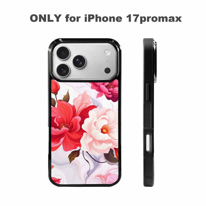 iPhone 17 Pro Max Case — Marble Floral, Original Design Phone Case