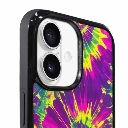 iPhone 17 Case — Tie Dye Neon Acid Tie Dye, Custom Printed Phone Case