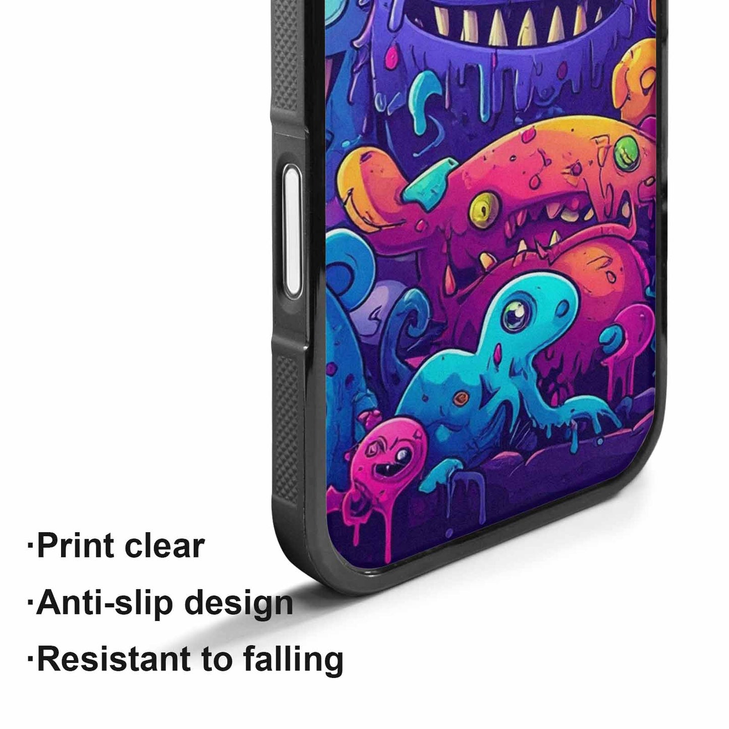 iPhone 17 Case — Overlapping Endlessly No Empty Galaxy Space, Custom Printed Phone Case