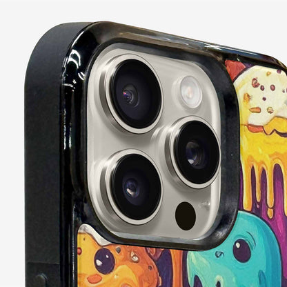 iPhone 16 Pro Case — Melting Ice Cream Monster Charac, Custom Phone Case