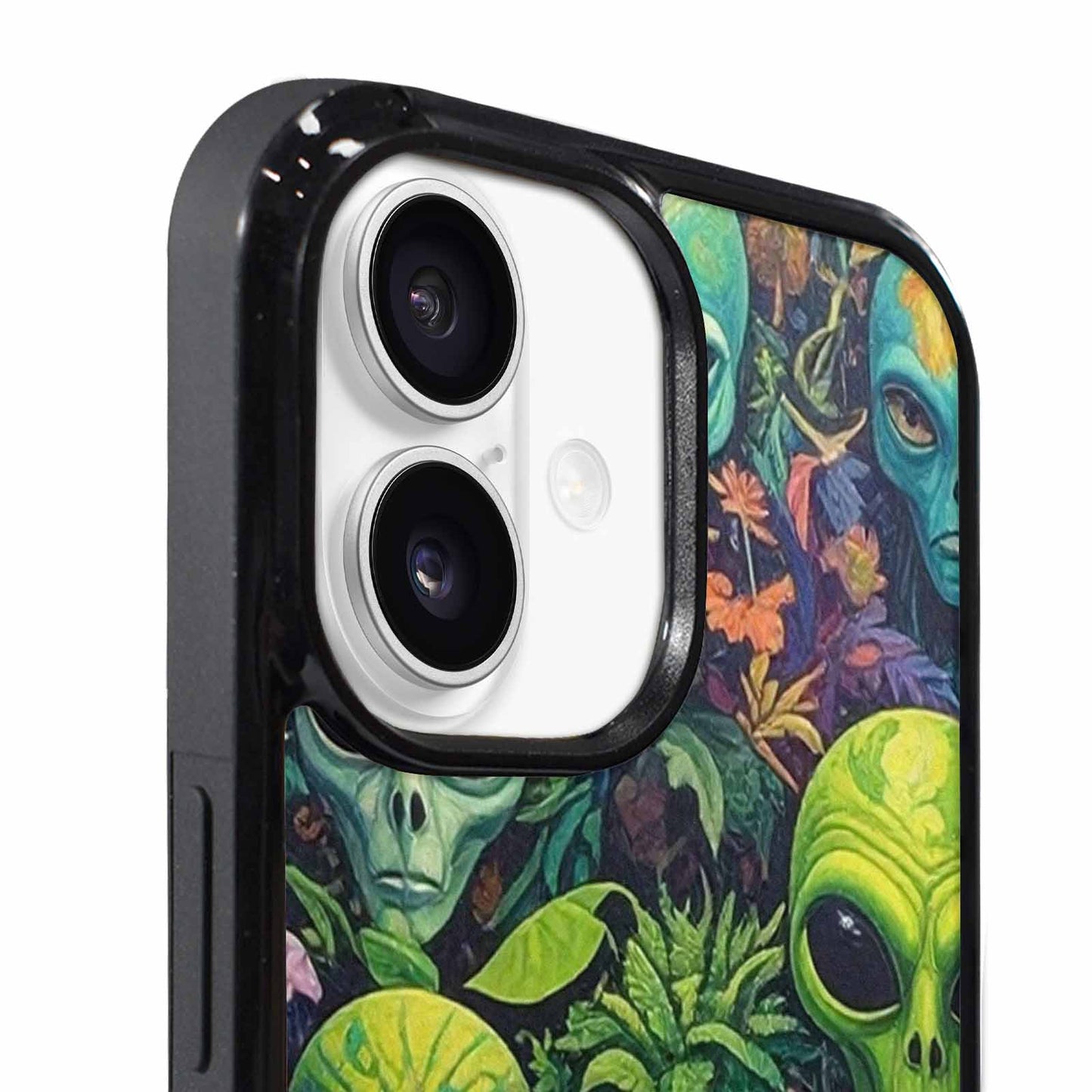 iPhone 17 Case — Aliens Pattern Hundreds Of Alien Scifi, Customized Protective Case