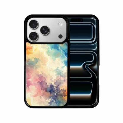 iPhone 17 Pro Case — Vintage Spring Lightning Bolt Retro Vintage, Custom Print Case Cover
