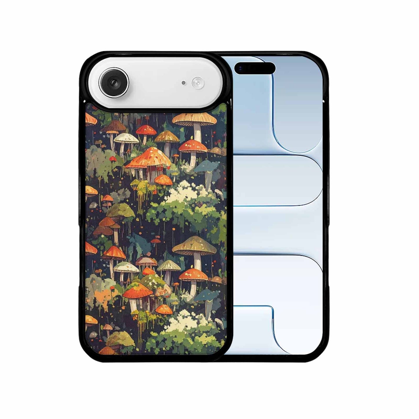 iPhone 17 Air Case — Mushrooms Camomushrooms Patter Rx0 Camo, Custom Art Phone Cover