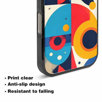 iPhone 15 Pro Max Case — 1960s Mod Cartoon Art Pattern, Custom Art Phone Cover