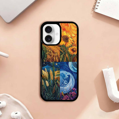 iPhone 17 Case — Small Van Gogh Style Galaxy Space, Original Design Phone Case