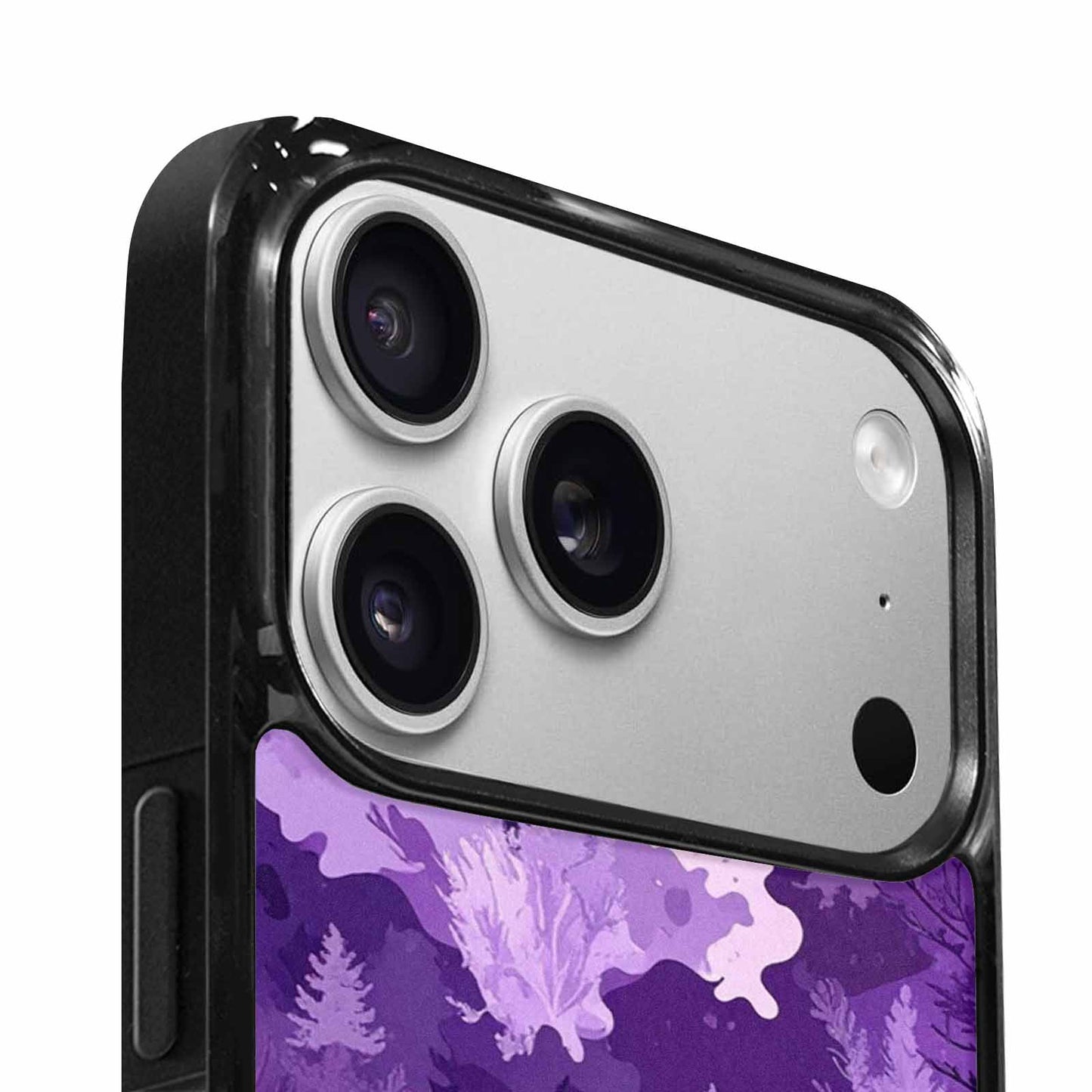 iPhone 17 Pro Max Case — Small Military Camouflage Blotch Camo, Custom Printed Phone Case