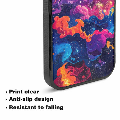 iPhone 15 Plus Case — Cosmic Creature And Object Mashup Pattern, Custom Phone Case
