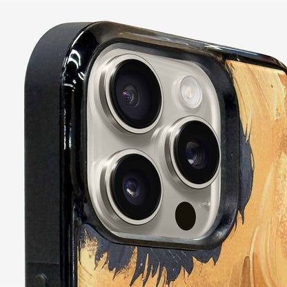 iPhone 16 Pro Max Case — Leopard Soft Airbrush Gradient, Custom Designed Case Cover