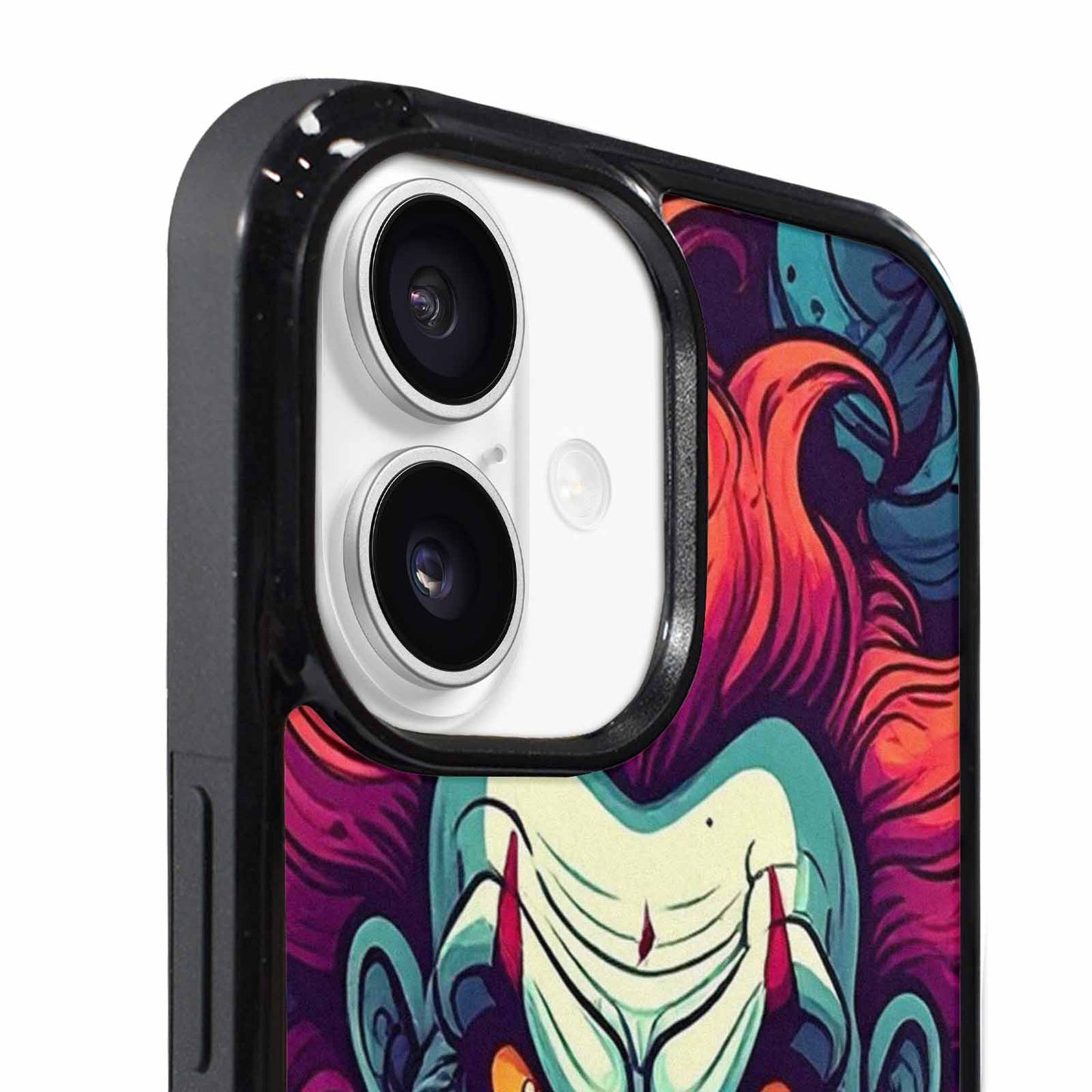 iPhone 17 Case — Evil Clowns Cartoon Art Cartoon Cute, Customized Protective Case