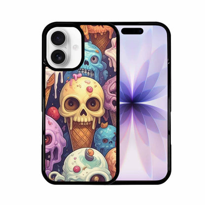 iPhone 17 Case — Ice Cream Monsters Skullsmelti Gothic Skulls, Custom Designed Case Cover