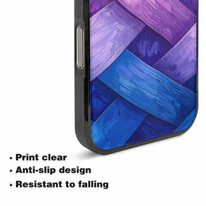 iPhone 16 Pro Max Case — Bisexual Flag Color Theme Small Rainbow, Custom Printed Phone Case