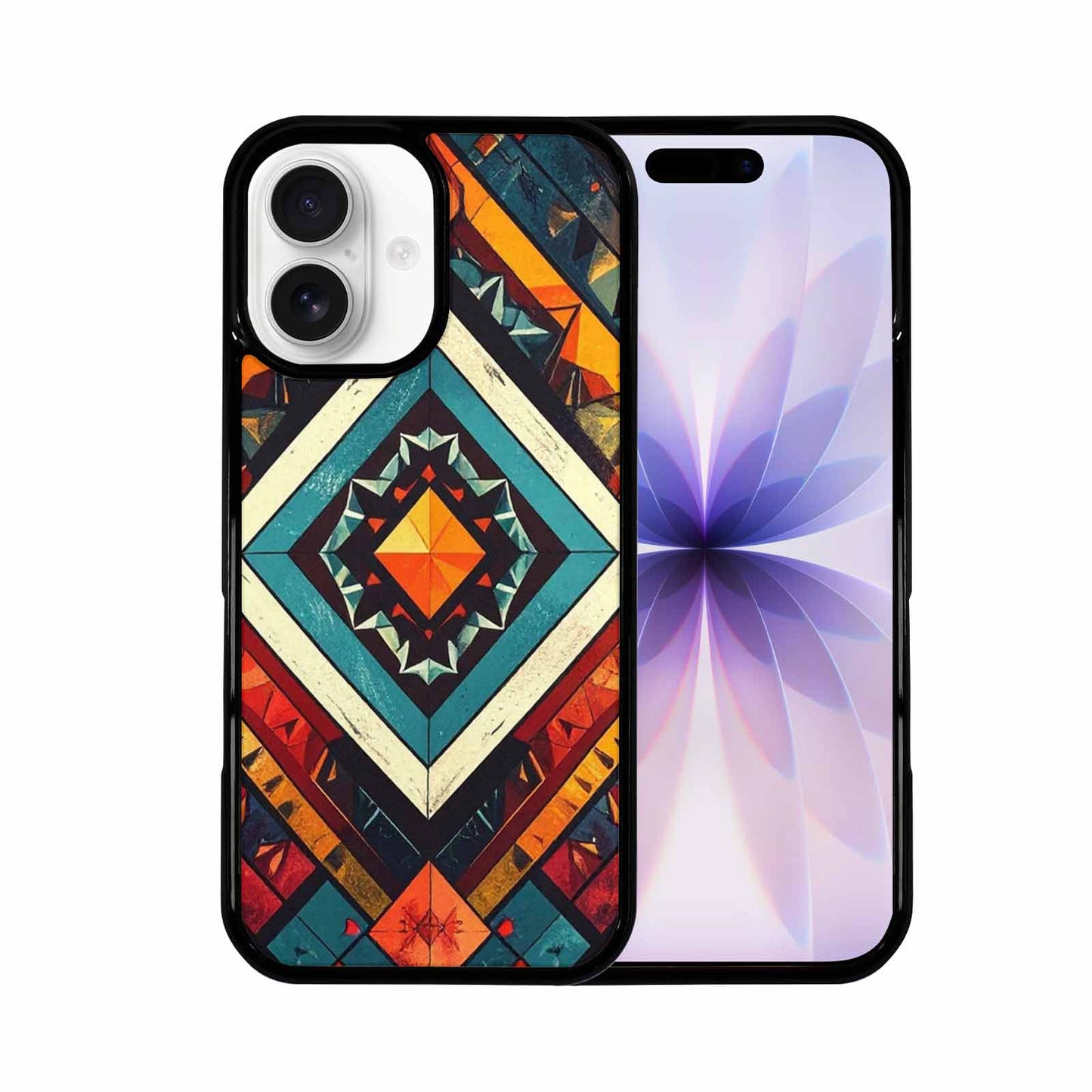 iPhone 17 Case — Vintage Summer Diamond Retro Vintage, Custom Art Phone Cover