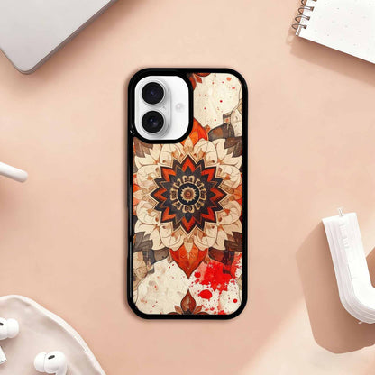 iPhone 17 Case — Small Mandala Pattern, Randomly Floral, Custom Art Phone Cover