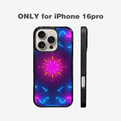 iPhone 16 Pro Case — 80s Retro Motif 80s Retro Motifs, Customized Protective Case