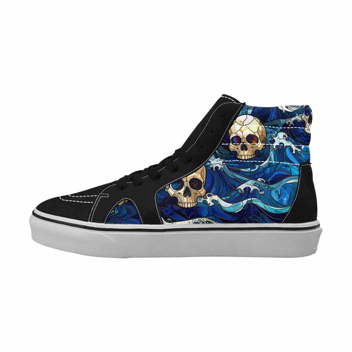 MEN'S Skull Waves Pattern 5 Ferion