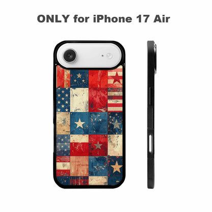 iPhone 17 Air Case — Small American Flag Stars And Galaxy, Custom Phone Case