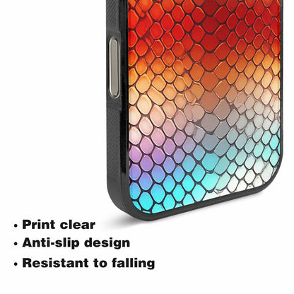 iPhone 16 Pro Case — Dark Snake Print Custom, Custom Made Phone Cover