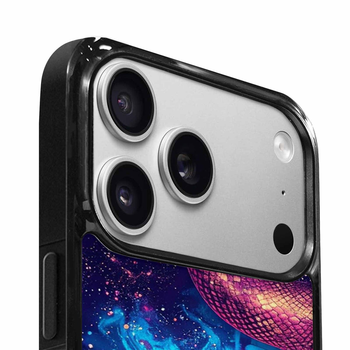 iPhone 17 Pro Case — Snake Print Galaxy Seamless Pattern Animal, Custom Art Phone Cover