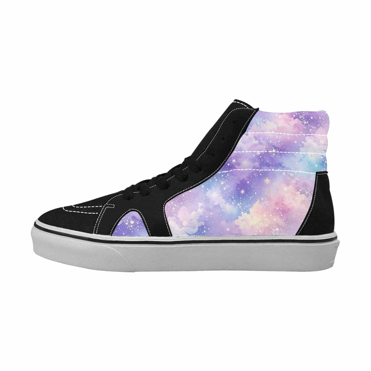 WOMEN'S Galaxy Art - High Top Canvas Vivid Sneakers