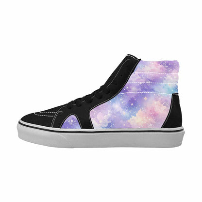 WOMEN'S Galaxy Art - High Top Canvas Vivid Sneakers