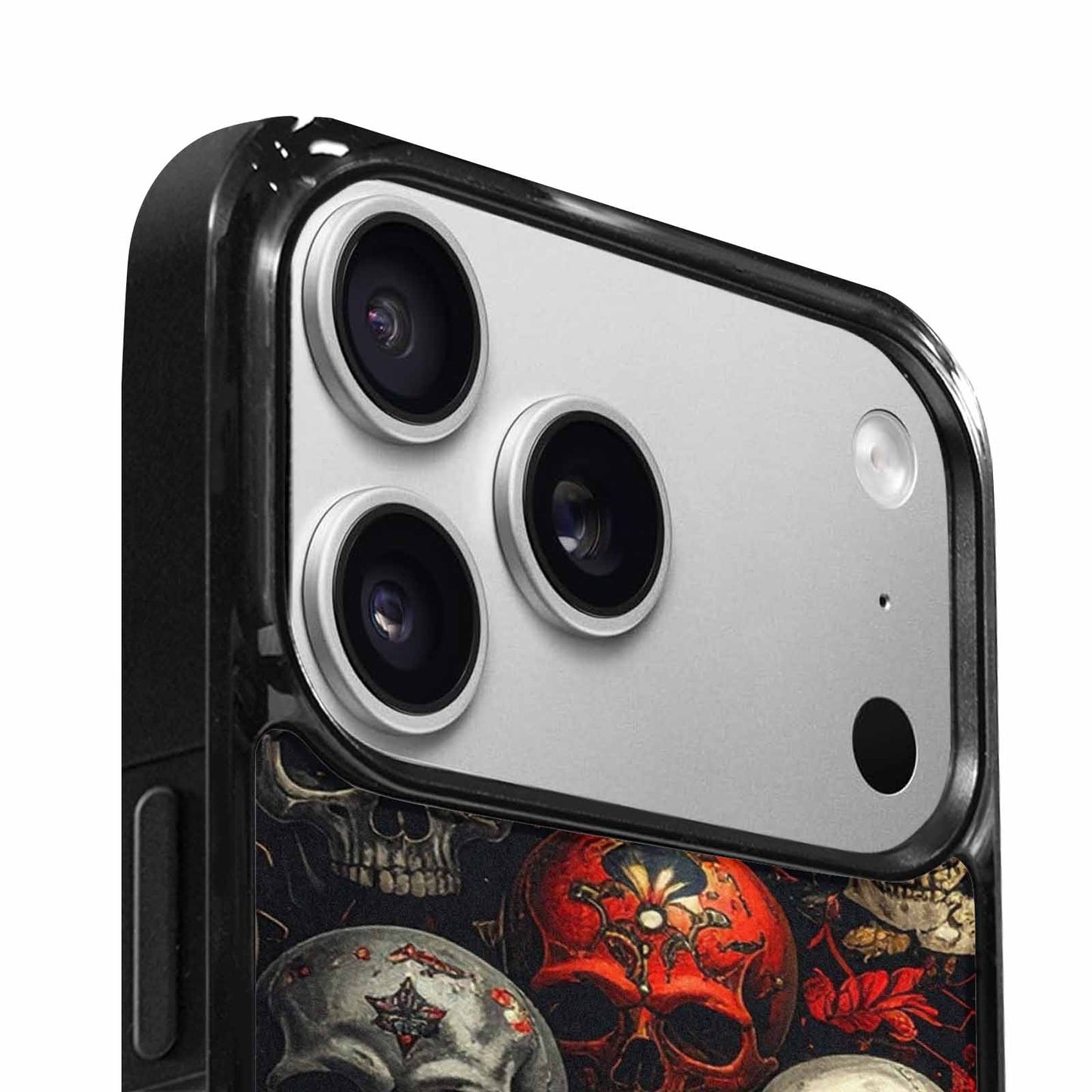 iPhone 17 Pro Max Case — Skull Dark Art Gothic Print Gothic, Custom Art Phone Cover
